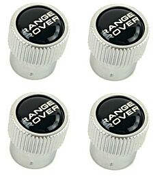 VPLRW0149 - Valve Cap - Range Rover Logo - Set of 4 - Range Rover 2022+, Range Rover 2013+, Range Rover Sport 2014+, Range Rover Velar 2017+