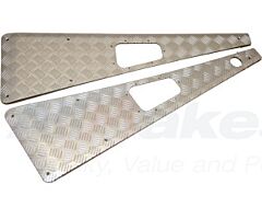 Wing Tops Pair - Silver - L/H Aeriel