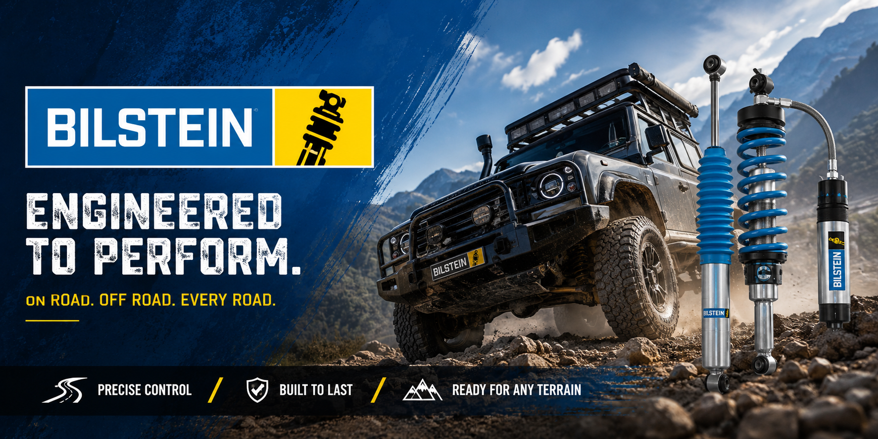 Bilstein suspension and shock absorbers