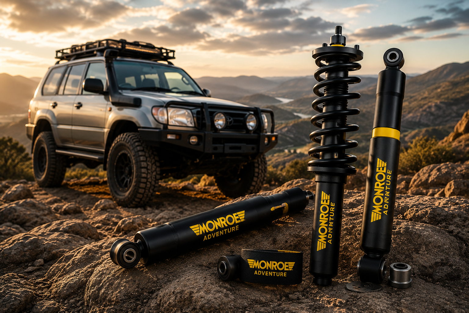 Monroe Adventure 4x4 suspension